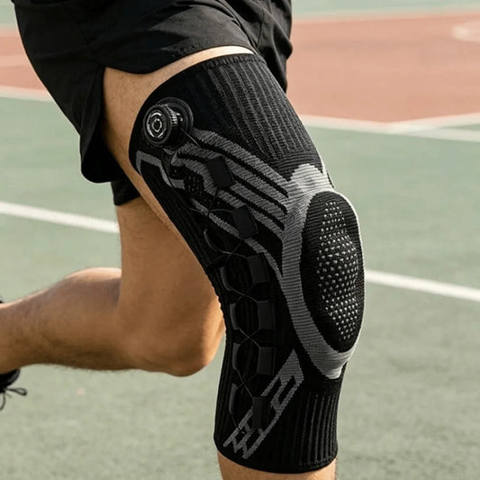 Professional Adjustable Knee Pads with Non-Slip Shin Protection and Breathable Support for Sports Activities
